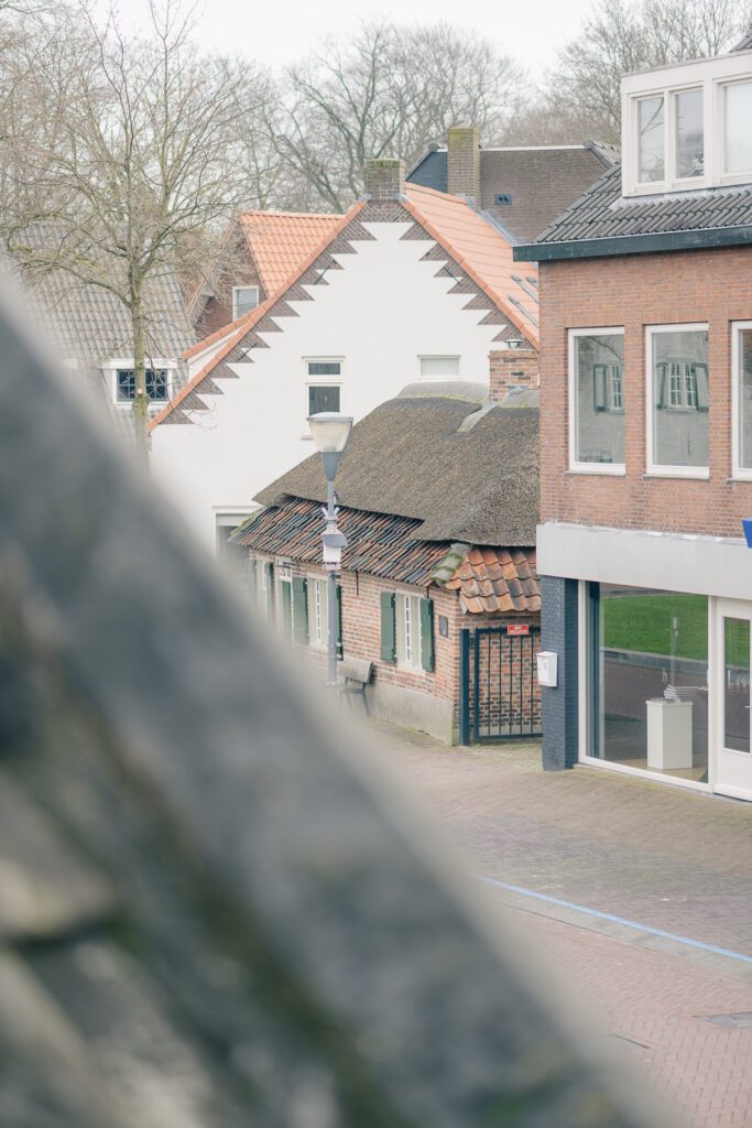 street view taken from above in municipal monument in Nuenen